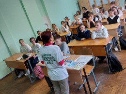 835 школьников посетили профилактические занятия 