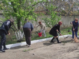 Сотрудники городской больницы Анапы приняли участие во Всероссийском субботнике