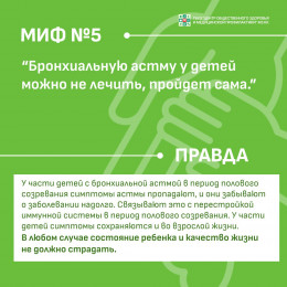 Мифы о бронхиальной астме Мифы о бронхиальной астме