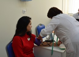 Гости и сотрудники «Сибур-Юг» прошли медицинское обследование Гости и сотрудники «Сибур-Юг» прошли медицинское обследование