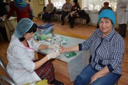 Ветераны Гостагаевской проверили свое здоровье Ветераны Гостагаевской проверили свое здоровье