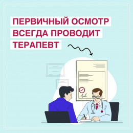 Первичный осмотр всегда проводит терапевт. Почему?