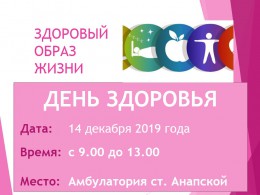 День здоровья в станице Анапской День здоровья в станице Анапской