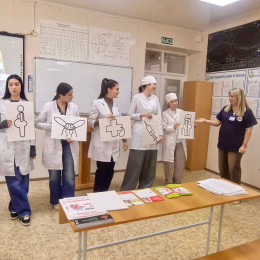 С будущими медиками встретились специалисты Горбольницы Анапы