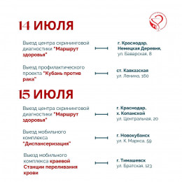 С 14 по 20 июля в Краснодарском крае пройдут мероприятия на тему профилактики инфекций, передающихся половым путем