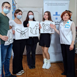Учащиеся школы №7 в проекте "Путь в медицину"