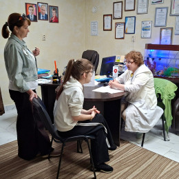 Здоровье в приоритете: специалисты Городской больницы Анапы провели обследование для подопечных БАНО «Капельки добра» Здоровье в приоритете: специалисты Городской больницы Анапы провели обследование для подопечных БАНО «Капельки добра»