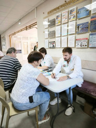 В селе Витязево провели выездную диспансеризацию В селе Витязево провели выездную диспансеризацию