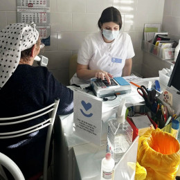 Специалисты городской больницы Анапы провели профилактические мероприятия с анапчанами Специалисты городской больницы Анапы провели профилактические мероприятия с анапчанами