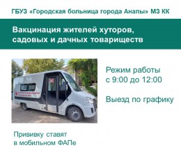 Выезд мобильного ФАПа в населенные пункты