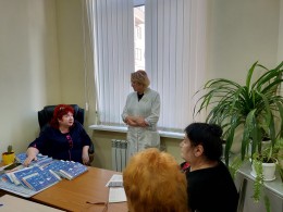 С координаторами ТОС провели лекцию о вакцинации