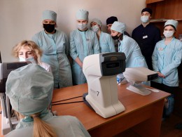 Будущие медики на экскурсии в отделении медицинской профилактики